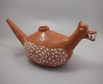 Piasa Effigy Teapot