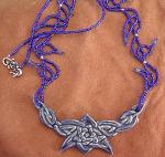 Celtic Knot Necklace - Blue