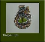 Dragon Eye PMC Pendant