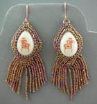 Mimbres Design Beaded Earrings