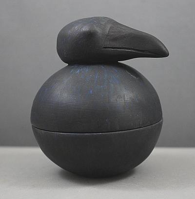 Raven- Spirit Animal porcelain box