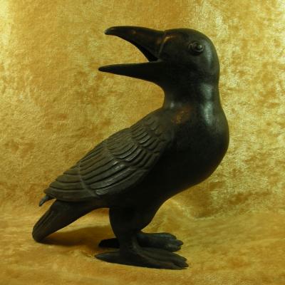 Raven Sculpture