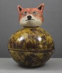 Fox- Spirit Animal porcelain box
