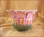 Cactus Flower Porcelain Pot