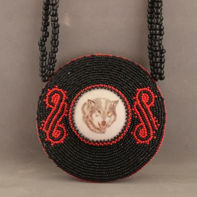 Wolf Design Medallion