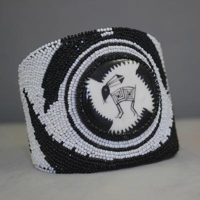 Rabbit Design Beaded Bracelet