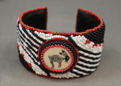 Mimbres Design Beaded Bracelet