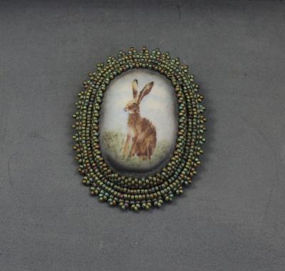 Rabbit Design Broach