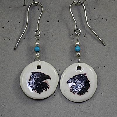 Hand Painted animal earrings