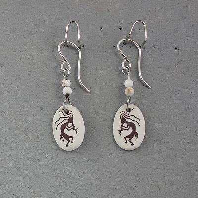 Assorted Native American sm Oval Earrings