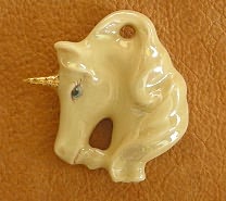 Unicorn Head Pendant